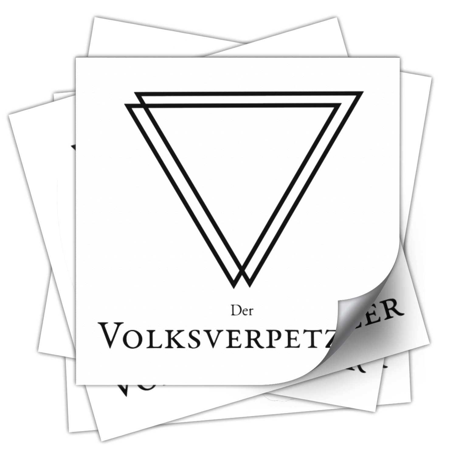 Aufkleber »VVP-Logo« (10,5 x 10,5 cm)