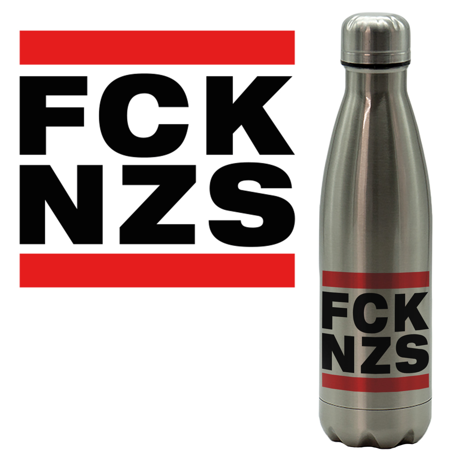 Isolierflasche »FCK NZS«