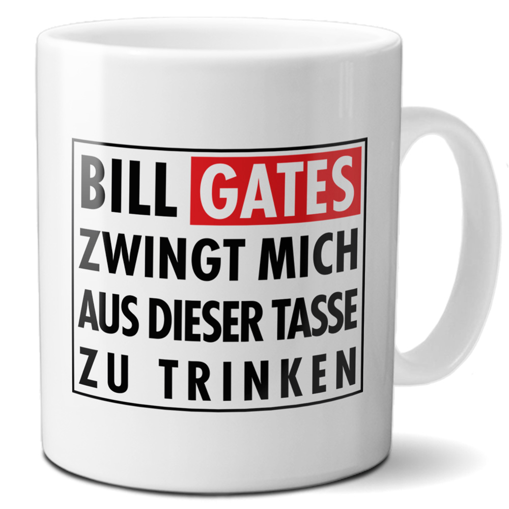 Tasse »Bill Gates«