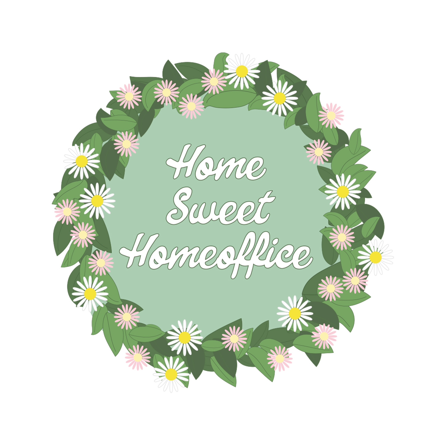 Tasse »Home Sweet Homeoffice«