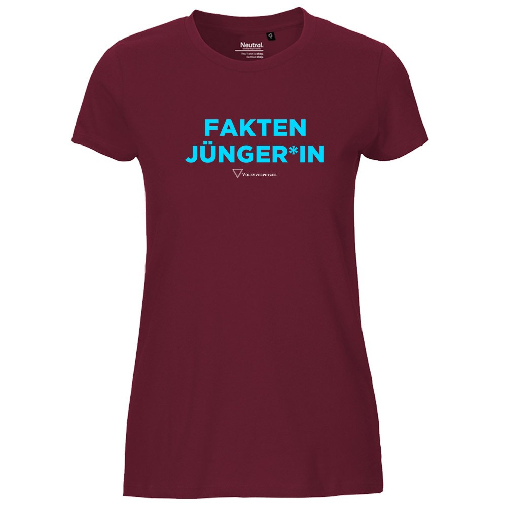 T-Shirt »Faktenjünger*in« femininer Schnitt