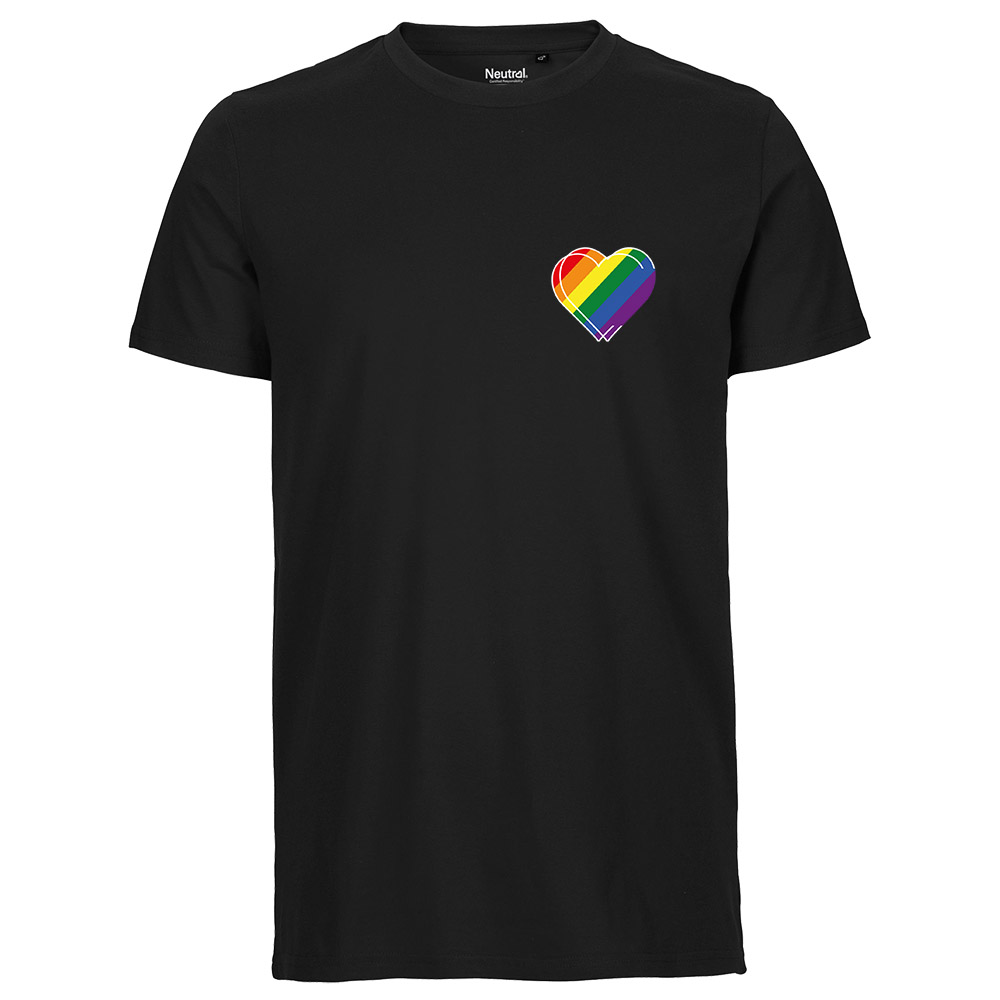 T-Shirt »Liebe stets pride (Herz)«