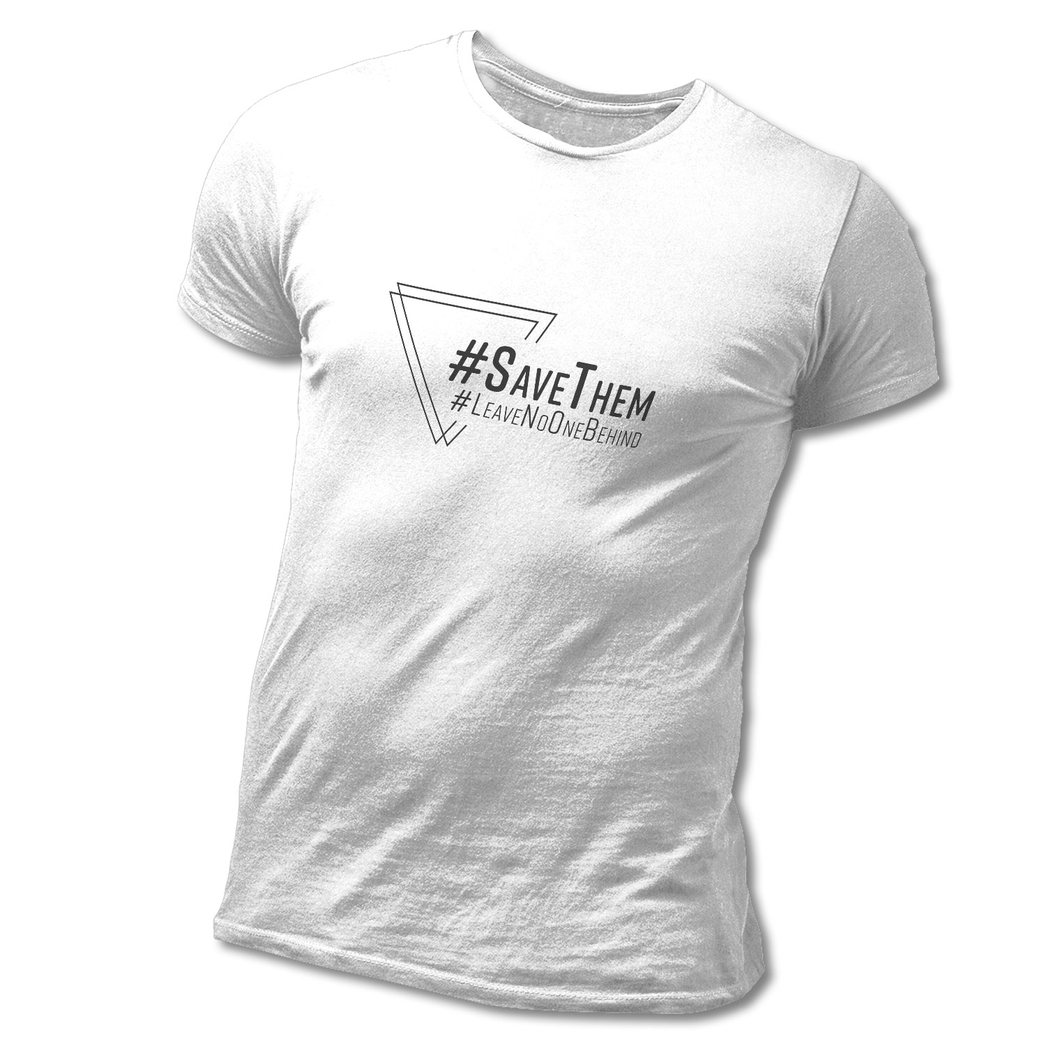 Soli-T-Shirt »#SaveThem #LeaveNoOneBehind«