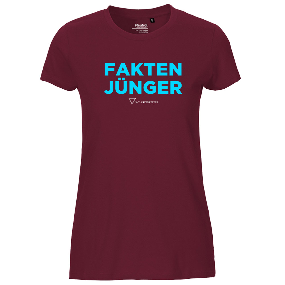 T-Shirt »Faktenjünger« femininer Schnitt