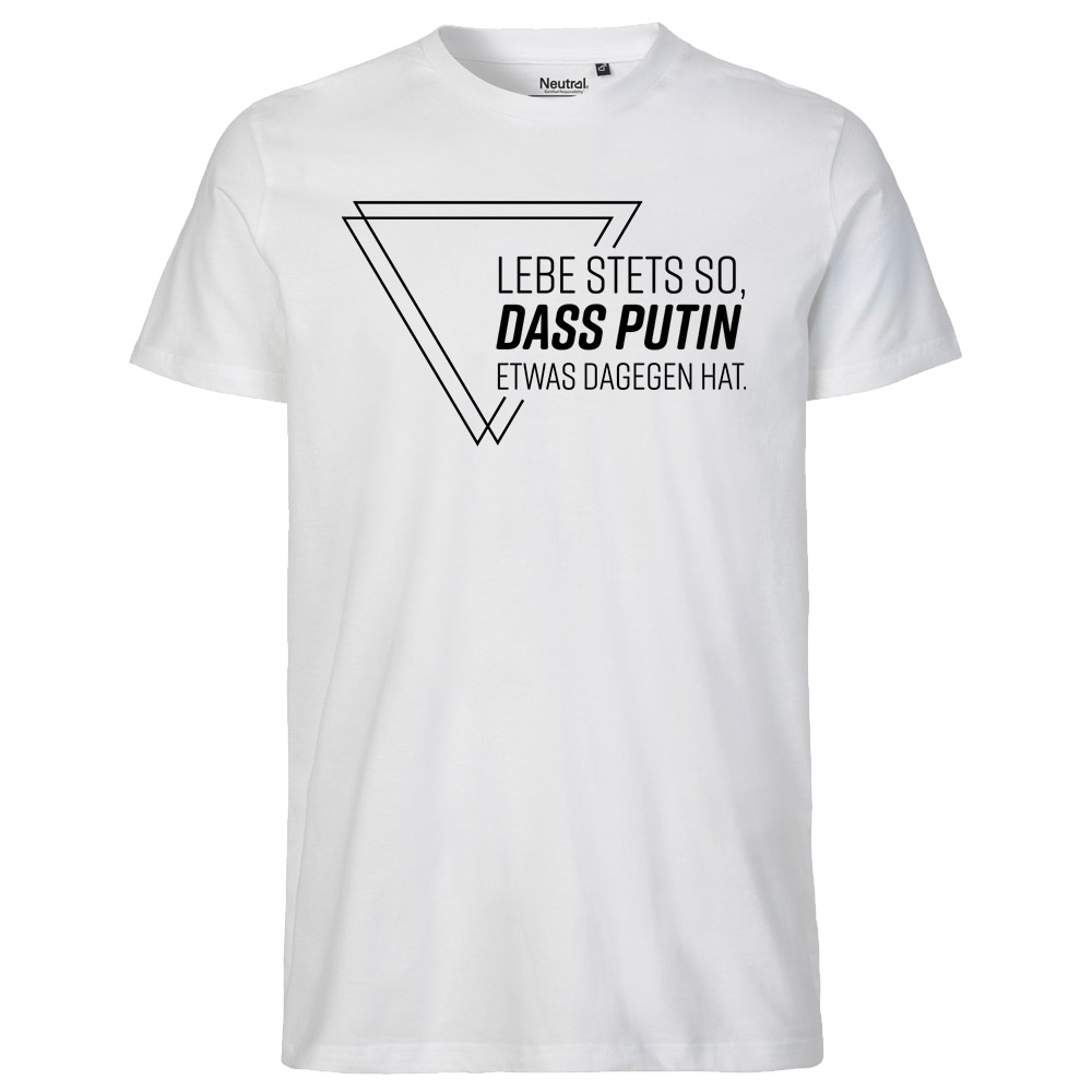 Soli-T-Shirt »Lebe stets so (Putin)«
