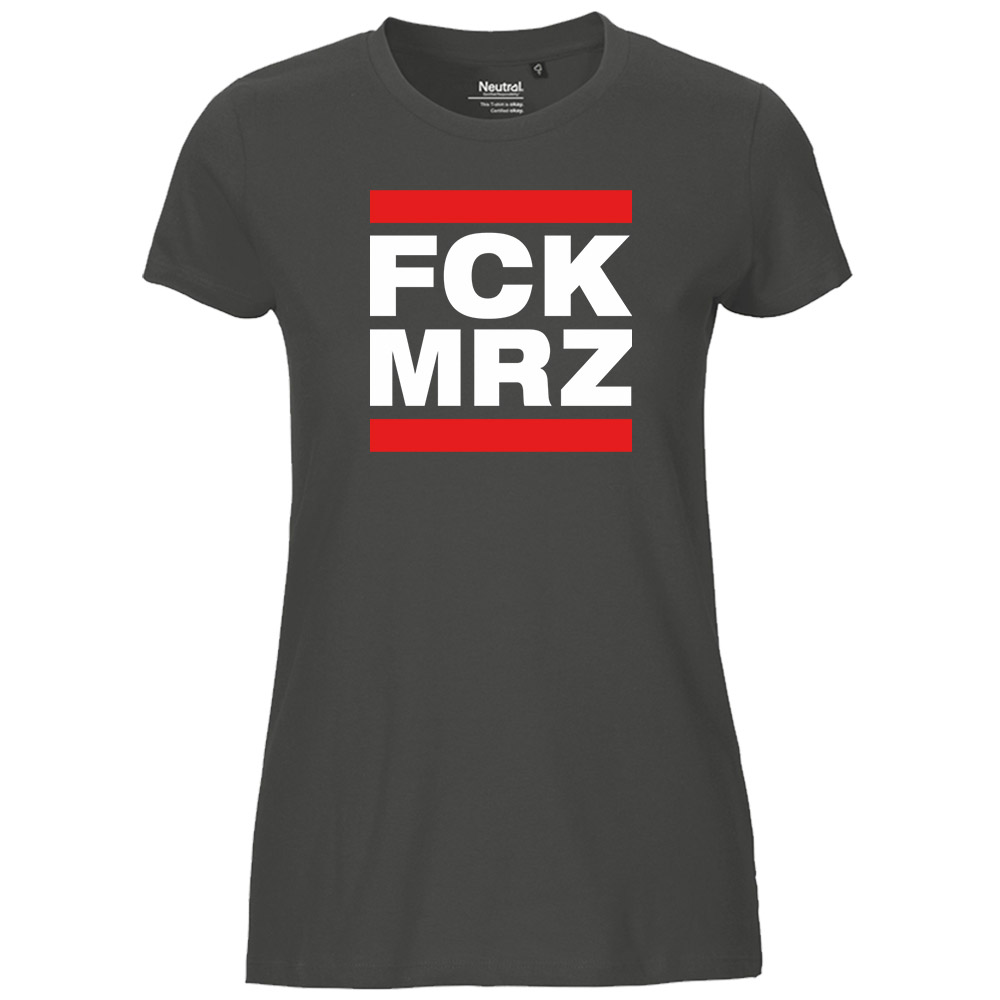 T-Shirt »FCK MRZ« femininer Schnitt