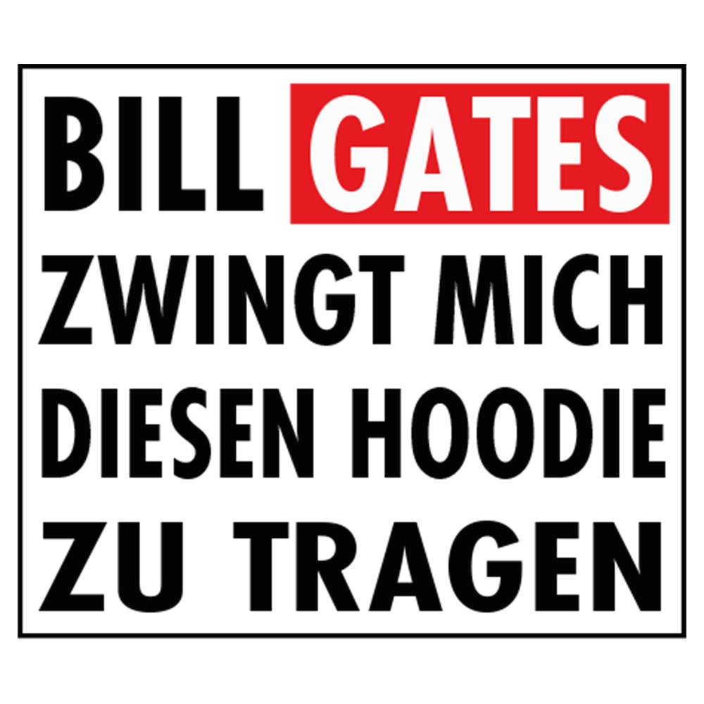 Hoodie »Bill Gates«